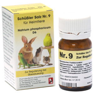 SCHÜSSLER SALZ Nr.9 Natrium phos.D 6 f.Heimtiere